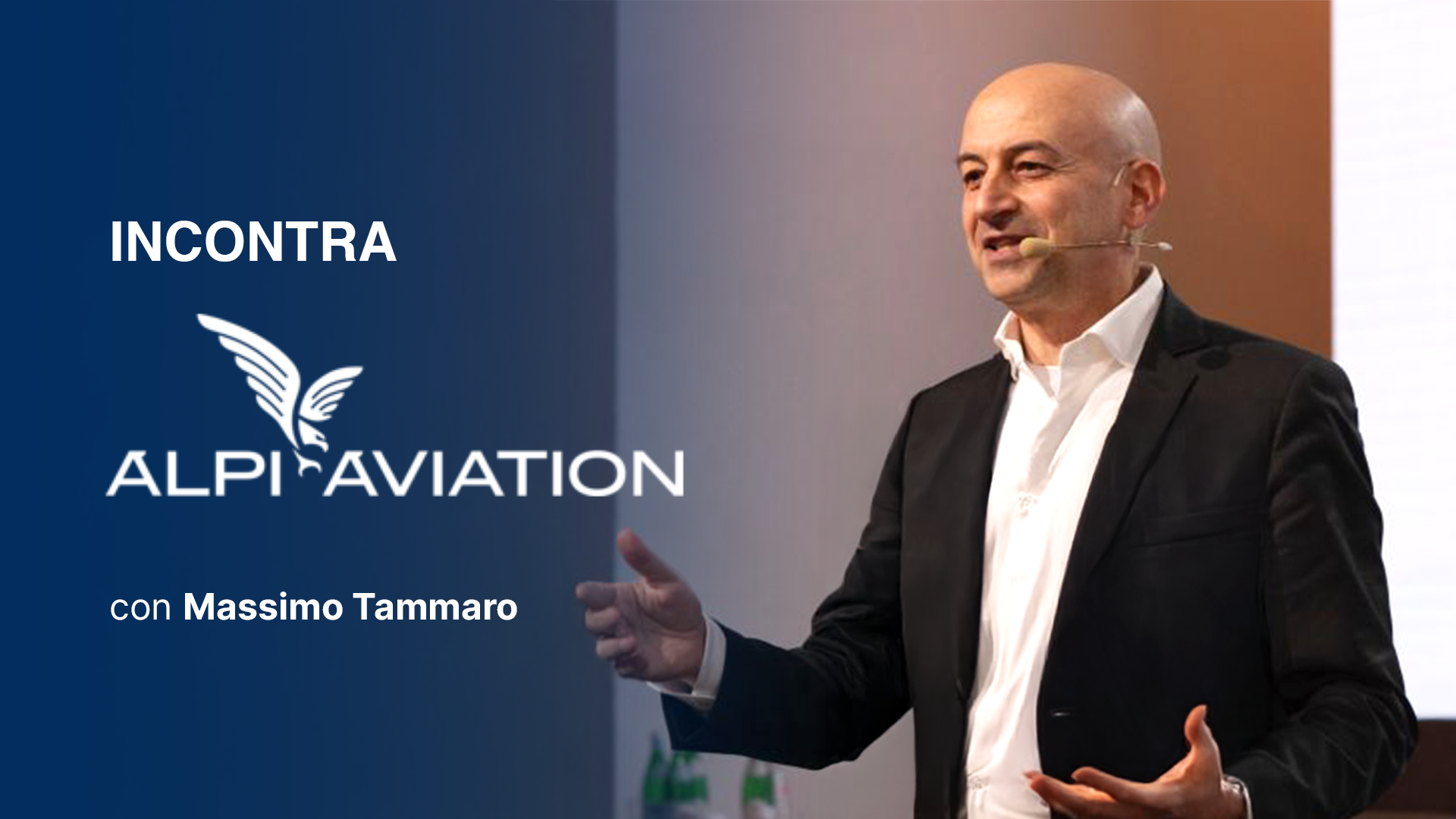 Massimo Tammaro CEO di Alpi Aviation