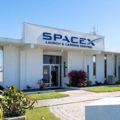 SpaceX sede di controllo a Cape Canaveral, FI