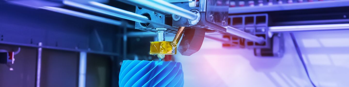 Stampante 3d in azione