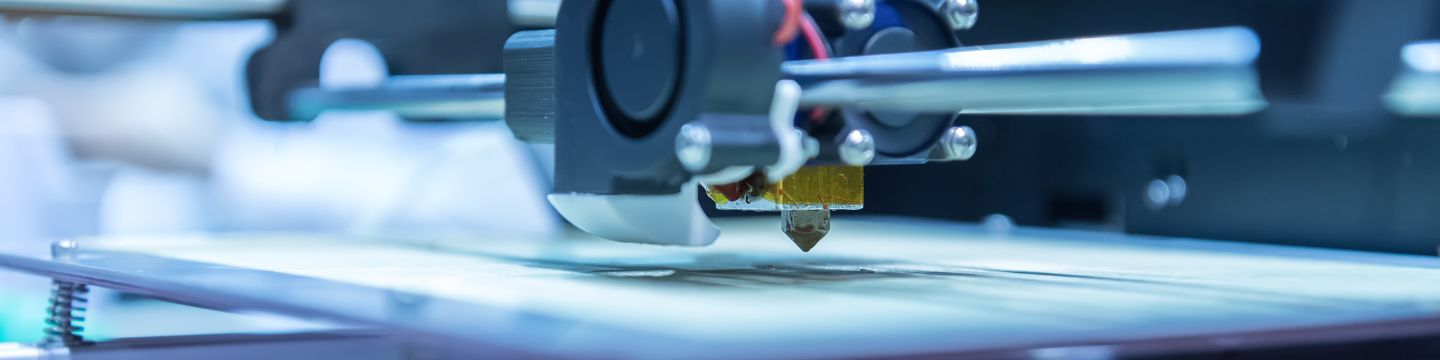 Stampante 3d in azione