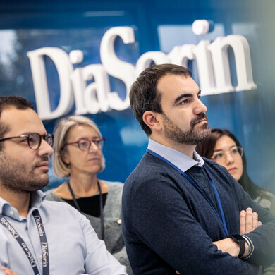 Team di DiaSorin al lavoro