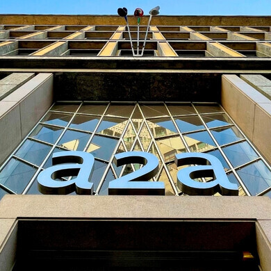 Ingresso della sede di a2a