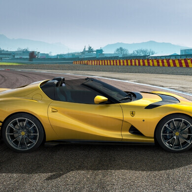 Ferrari gialla da competizione