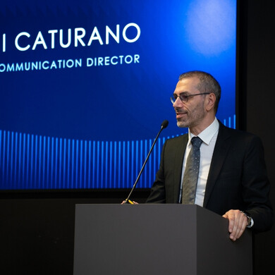 Ritratto di Giovanni Caturano, direttore innovazione e comunicazione di Mare Group.