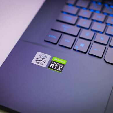 Dettaglio di un PC con NVIDIA GeForce RTX