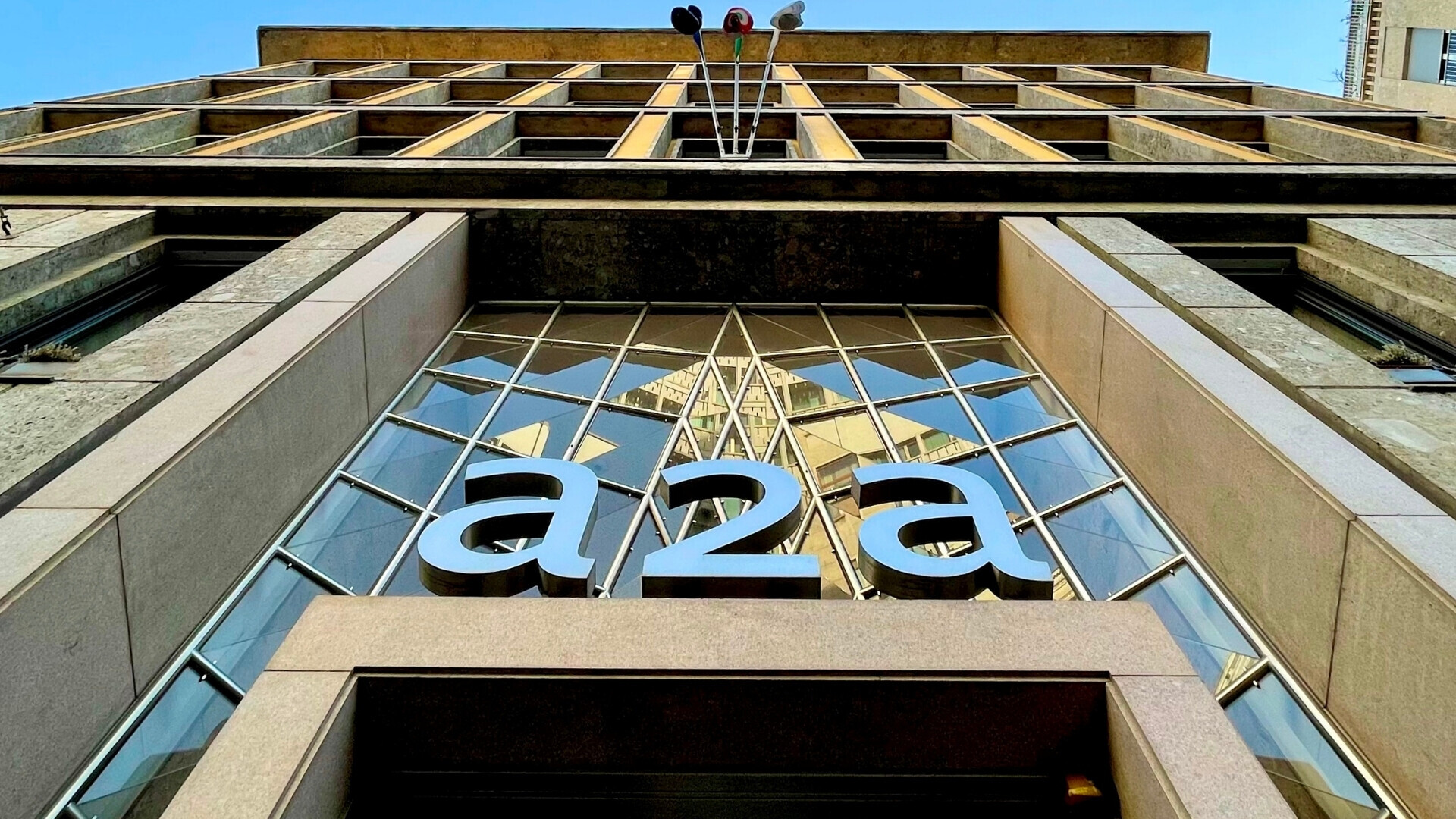 Ingresso della sede di a2a