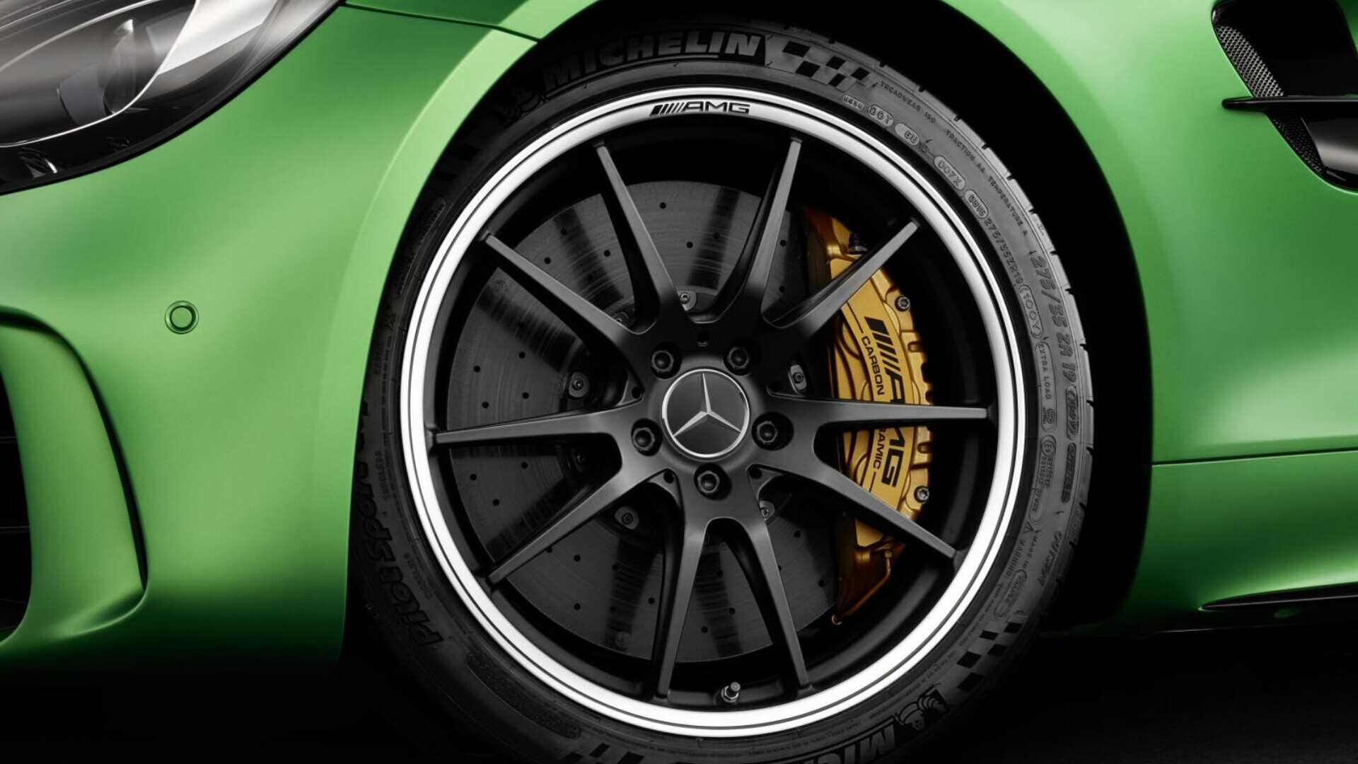 Michelin MB_AMG_Tires Particolare di pneumatico Michelin