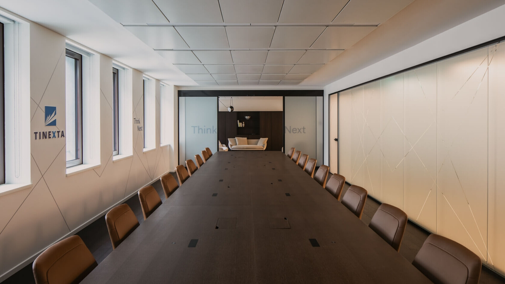 Sala riunioni Tinexta Interno sala riunioni Tinexta