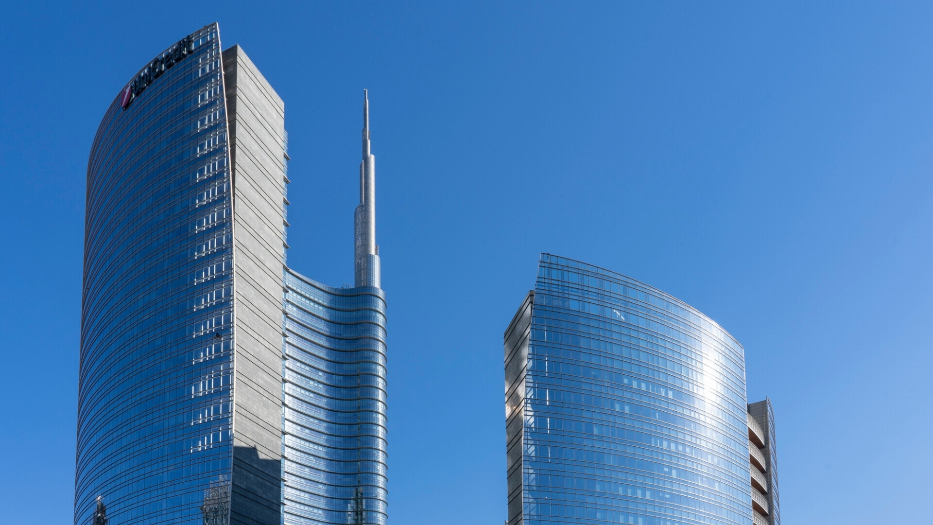 Grattacieli Milano, edifici sede UniCredit Piazza Gae Aulenti