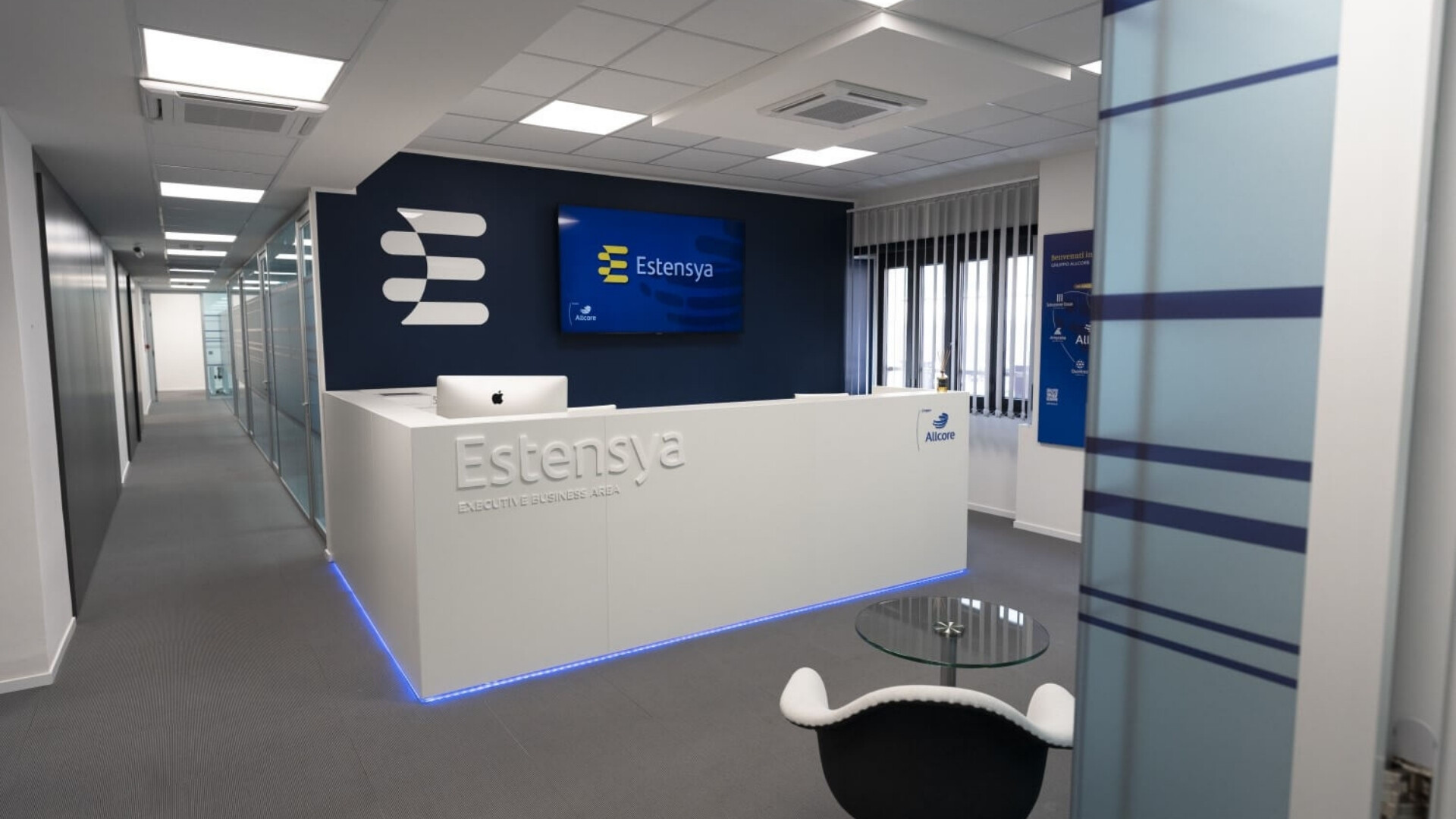 Sede Estensya, Allcore Interni sede Estensya, Allcore