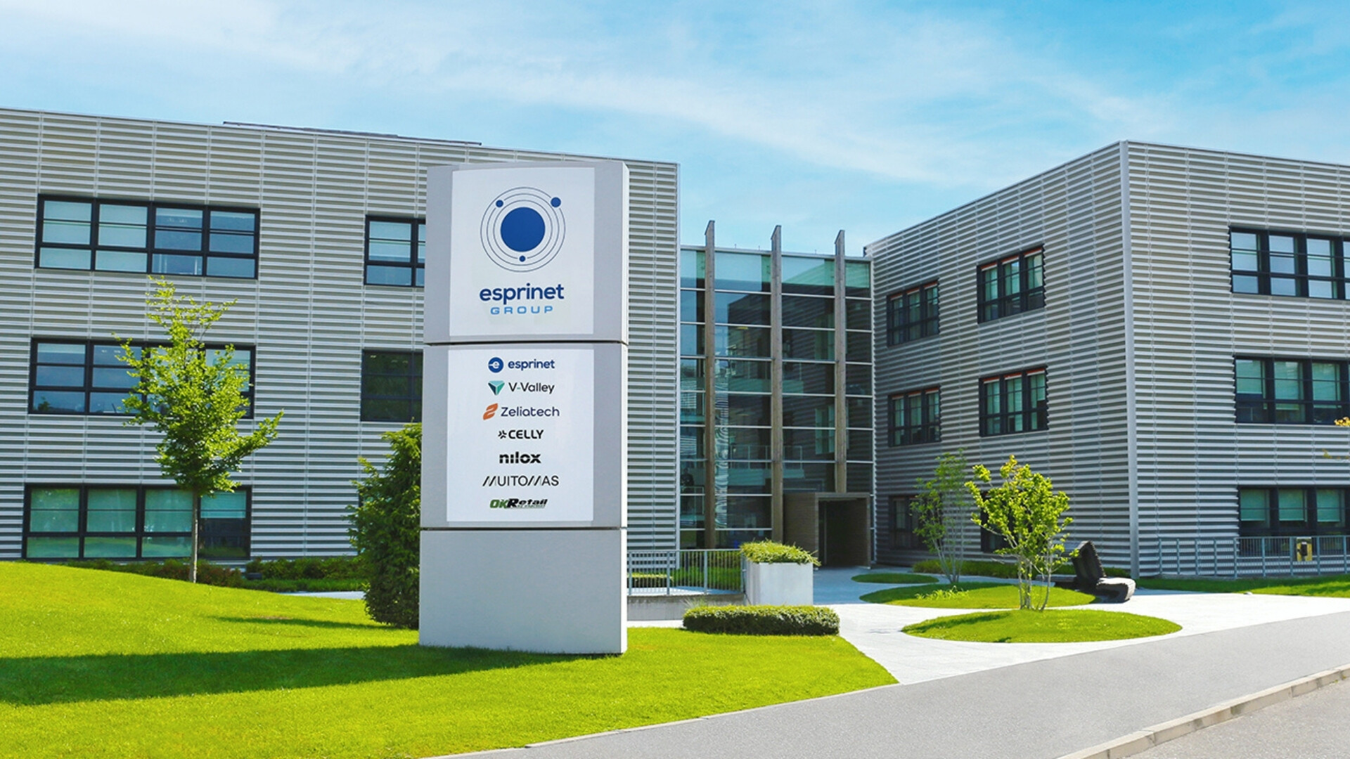 Vista esterna sede Vimercate Esprinet