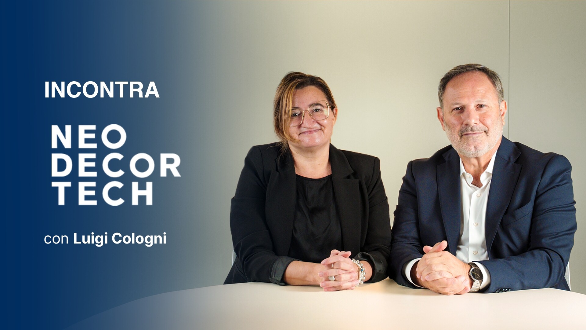 Video intervista con Luigi Cologni Neodecortech