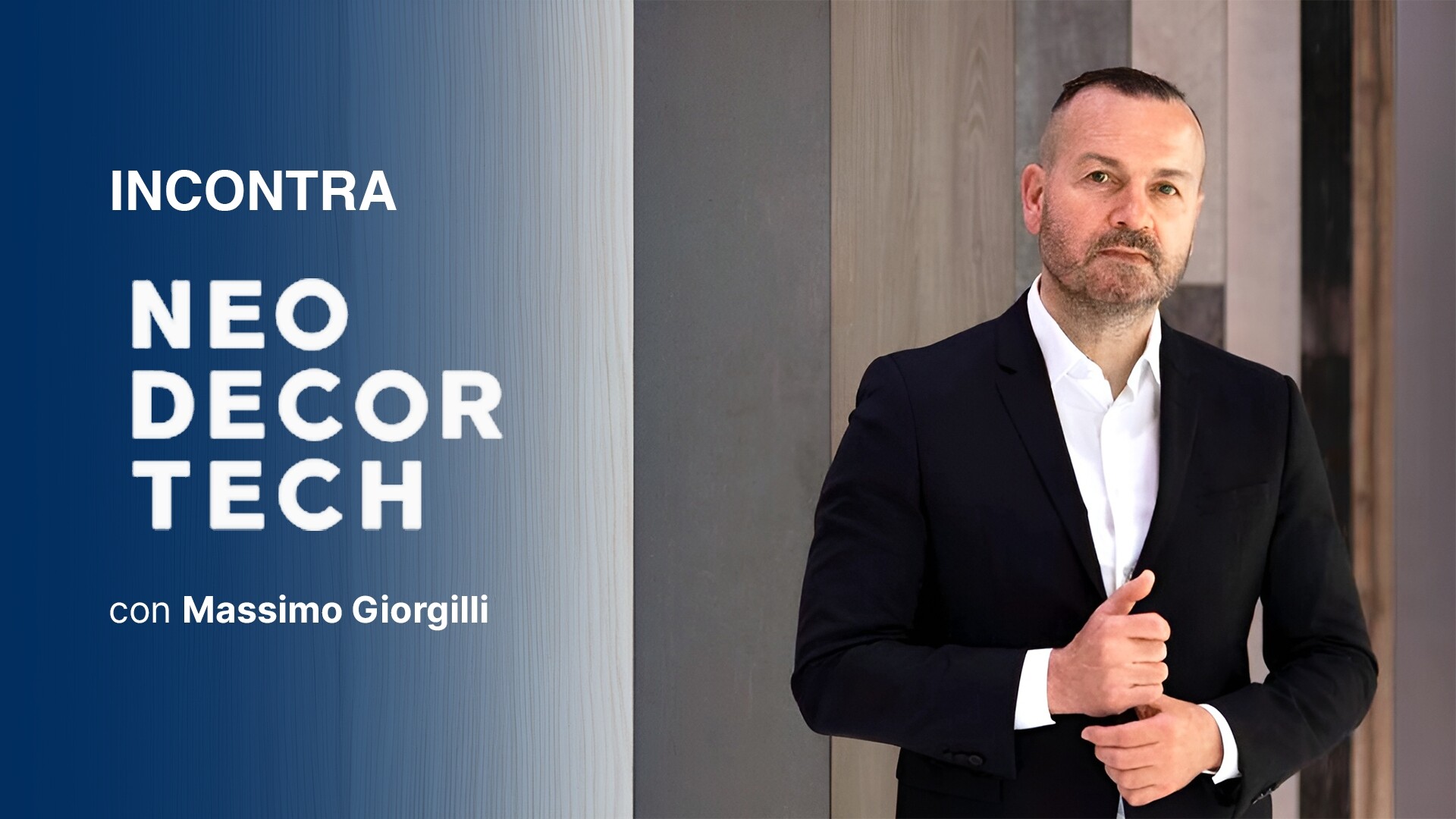 Video intervista con Massimo Giorgilli Neodecortech