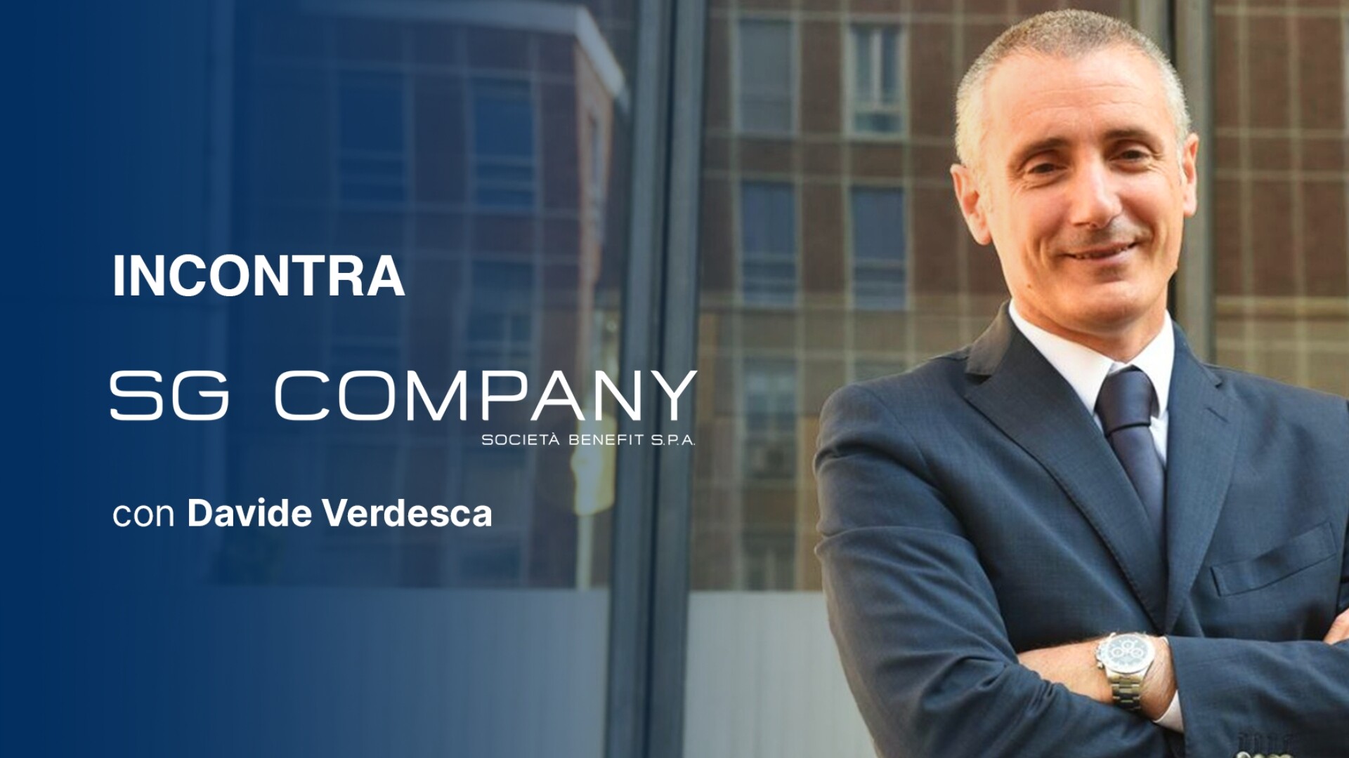 Video intervista con Davide Verdesca SG Company