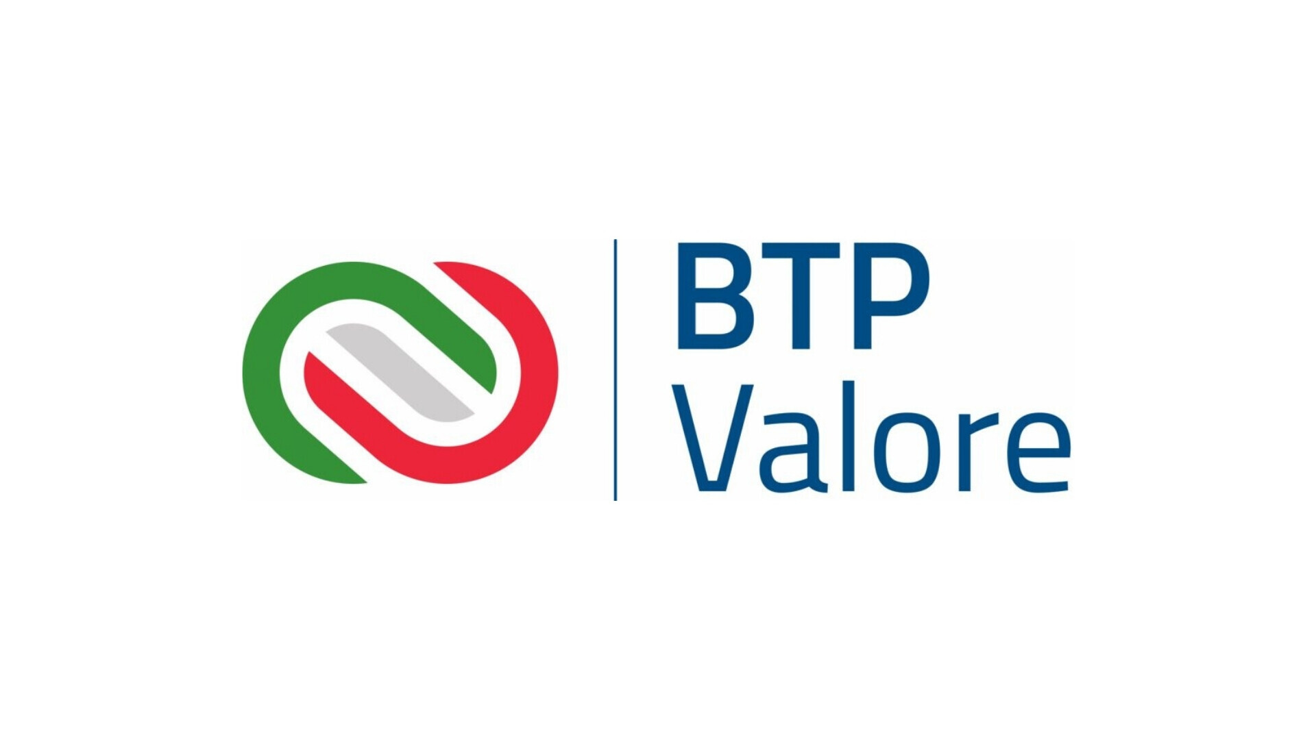 Logo ufficiale di BTP Valore in primo piano su sfondo bianco